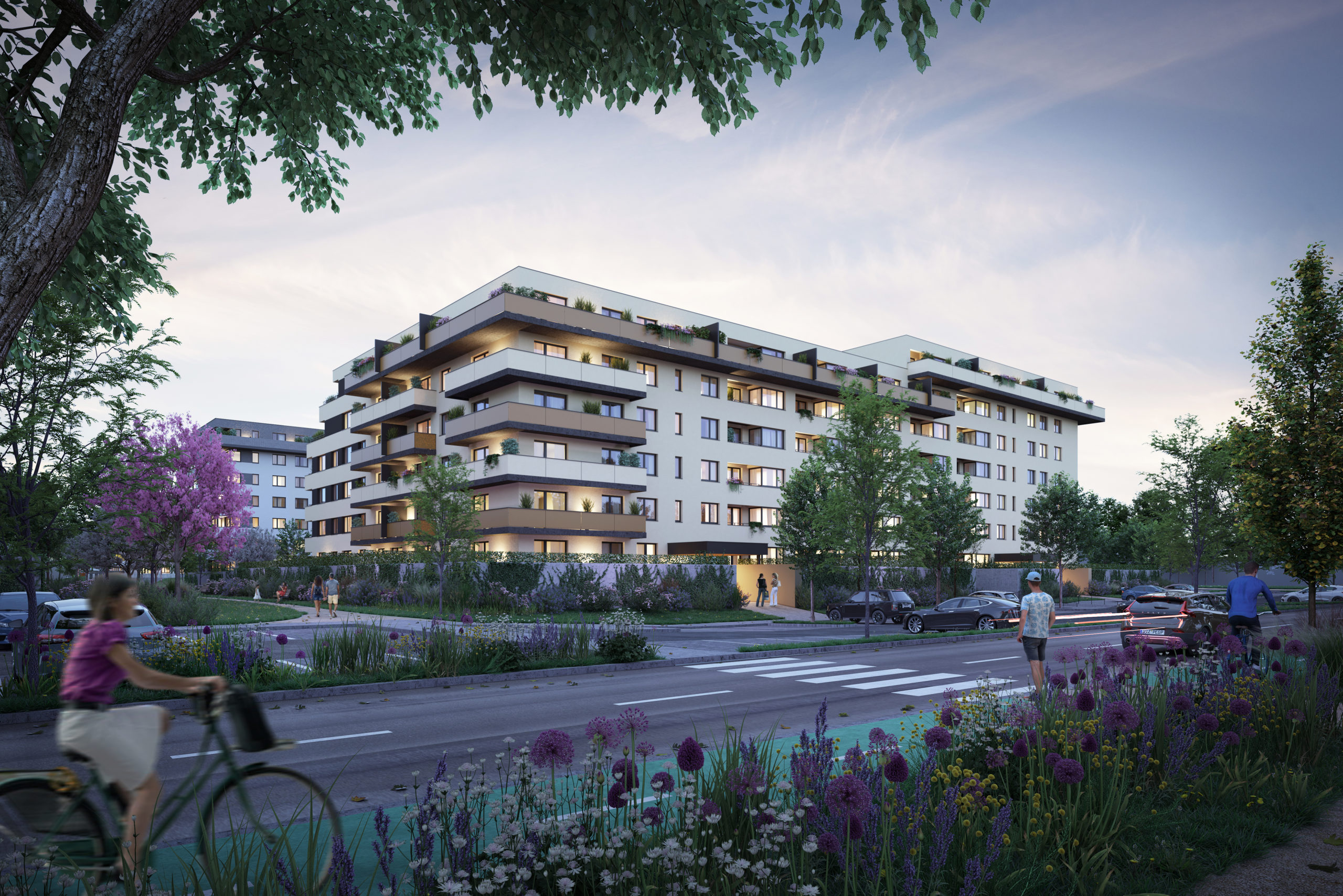 Introducing Lúčna. New Flats in the Arboria Project