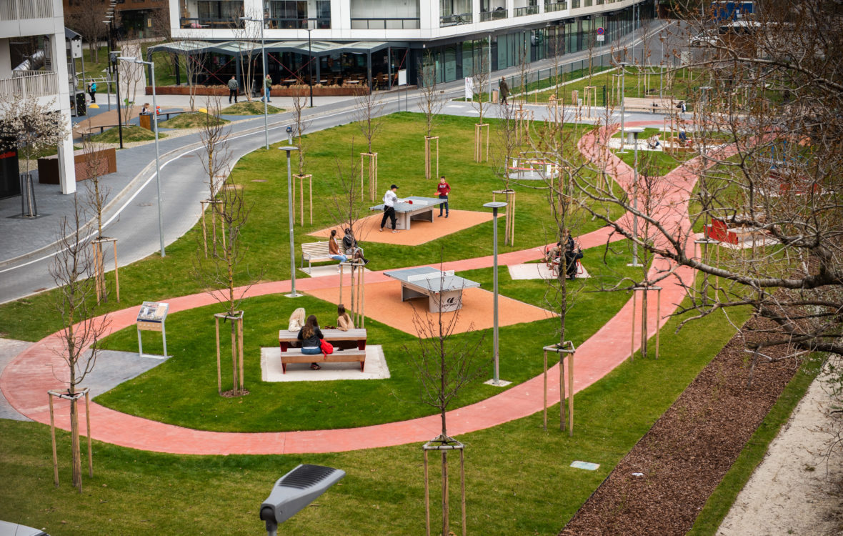 Otvorili sme viacúčelový park v projekte Urban Residence