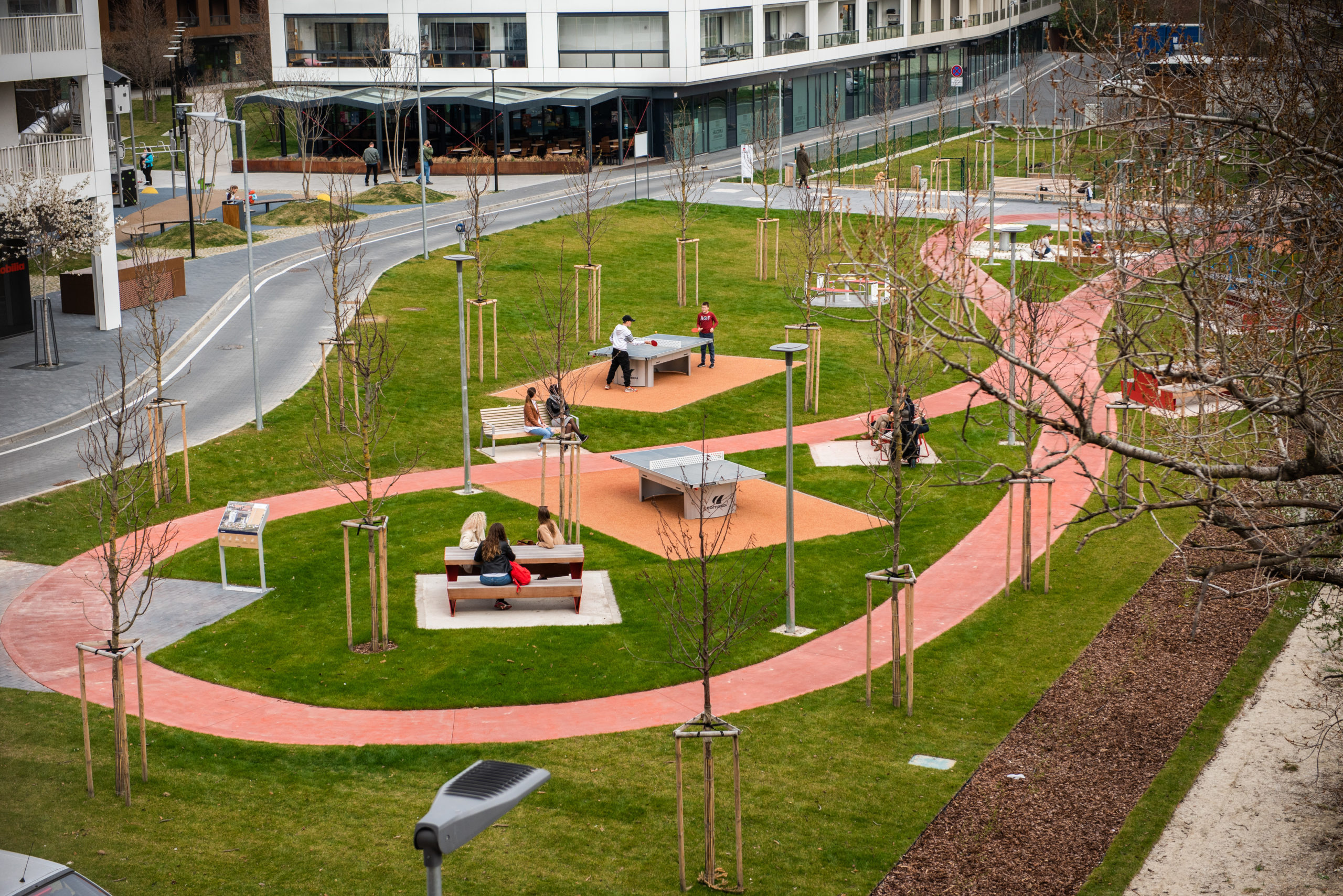 We have opened a new multipurpose park in Urban Residence project