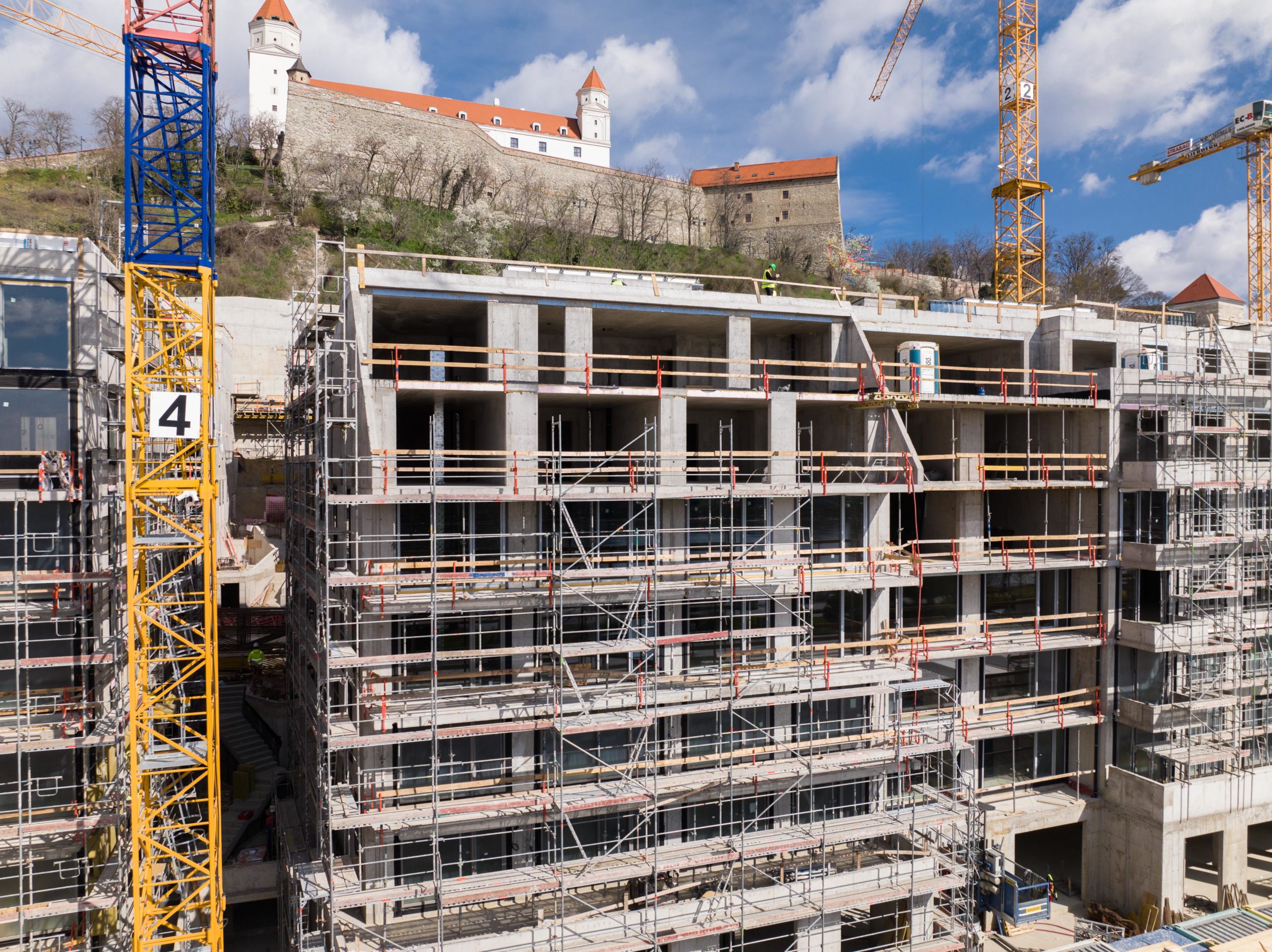 Projekt Vydrica ukončil výstavbu hrubej stavby 1. etapy